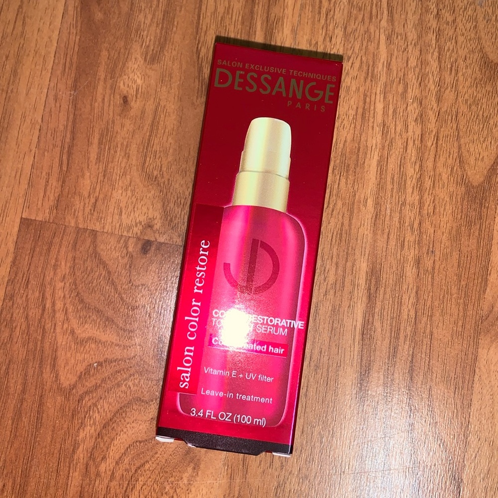 Brand New in Box Dessange Paris Color Restorative Top Coat Serum